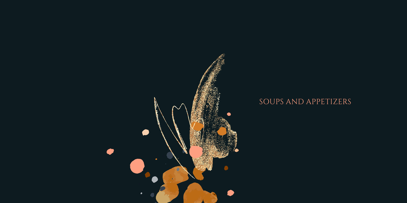 Soups and Appetizers divider