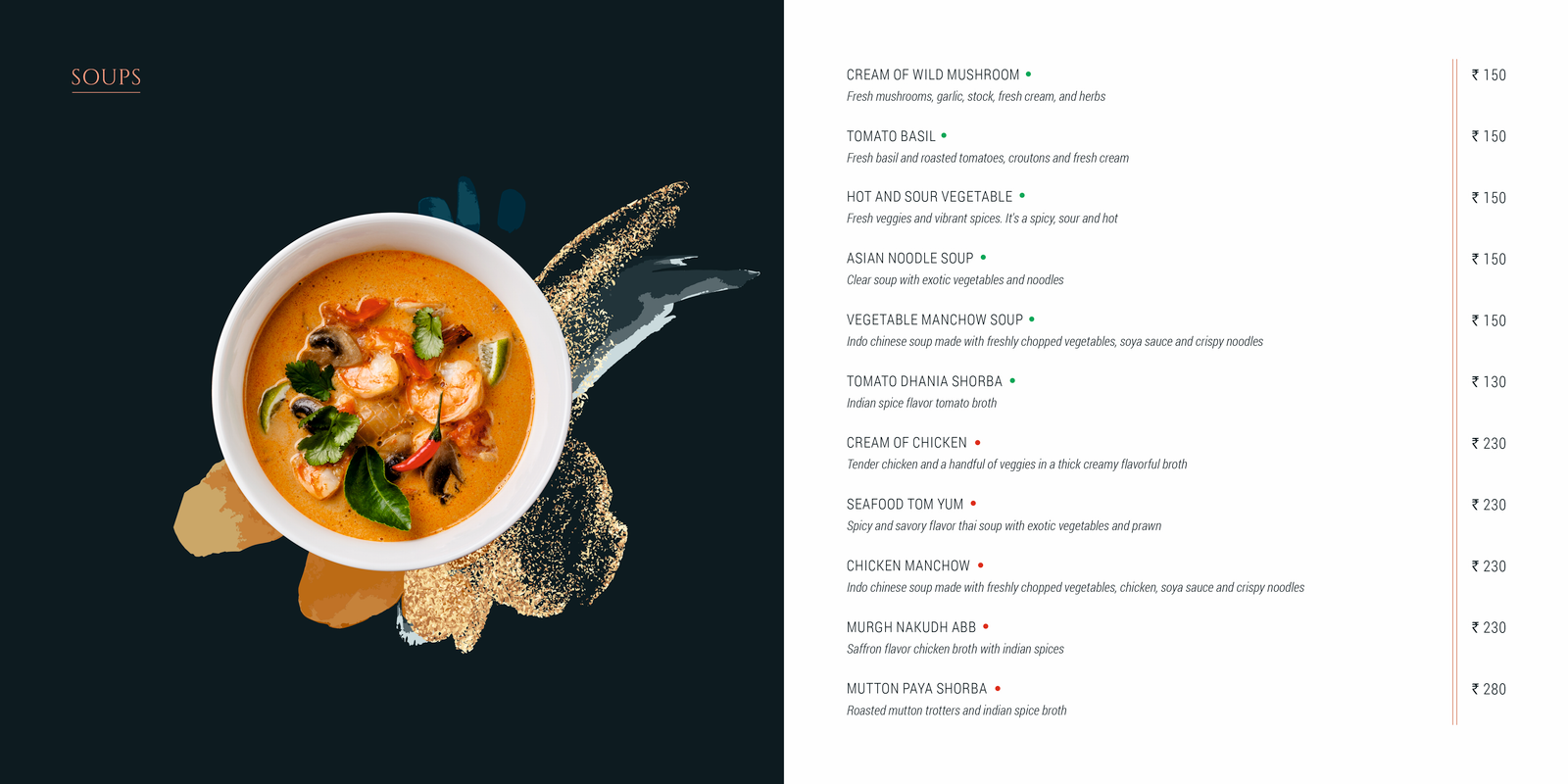 Soups inner spread