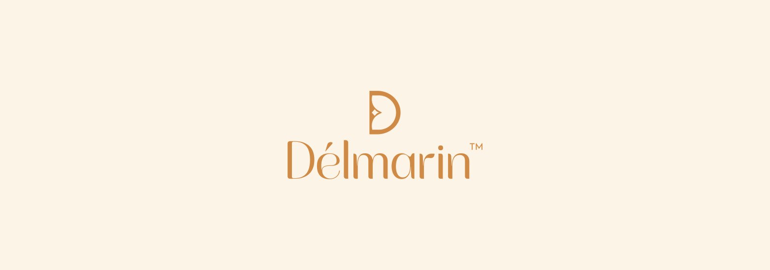 Délmarin primary wordmark and monogram