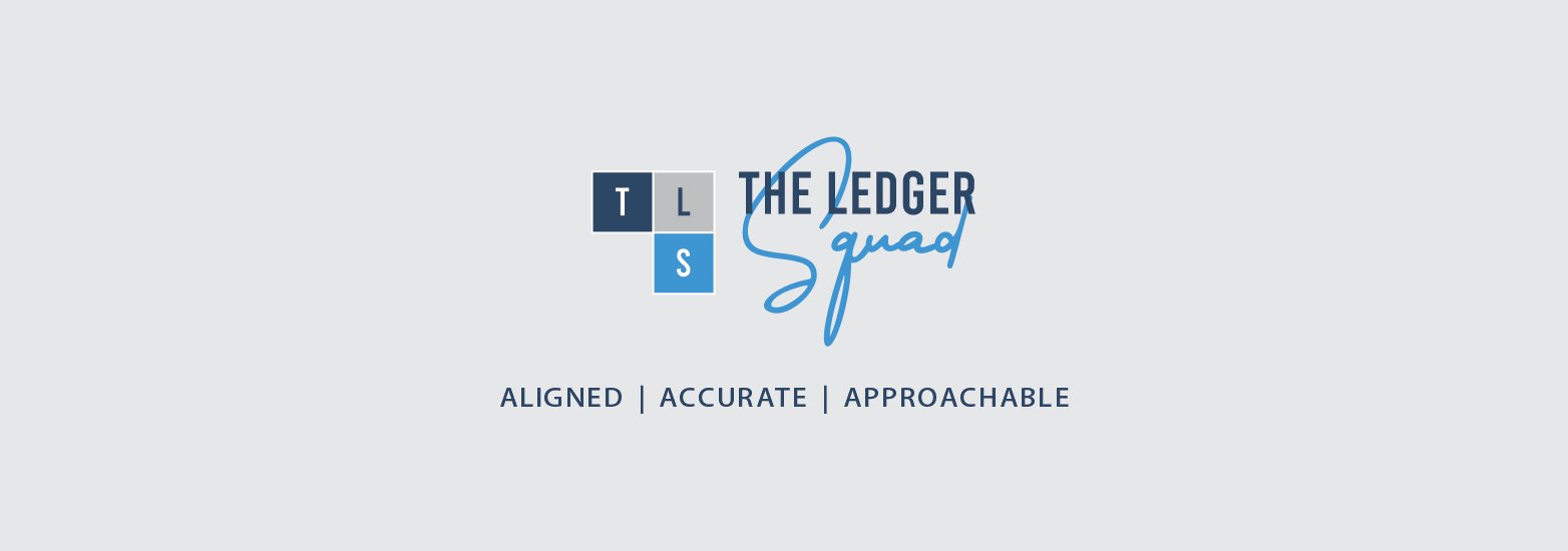 The Ledger Squad primary logo — TLS monogram with wordmark